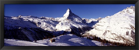 Framed Matterhorn, Zermatt, Switzerland (horizontal) Print