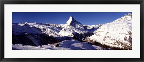 Framed Matterhorn, Zermatt, Switzerland (horizontal) Print