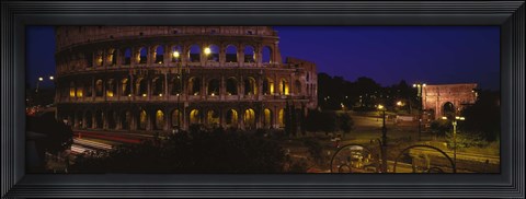 Framed Italy, Rome, Colosseum Print