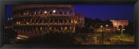 Framed Italy, Rome, Colosseum Print