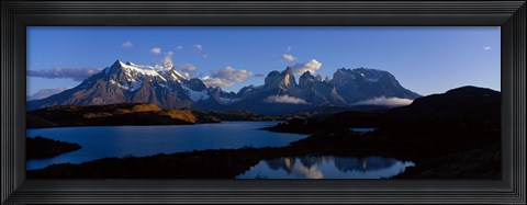 Framed Torres Del Paine, Patagonia, Chile Print
