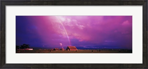 Framed Rainbow Arcata, CA Print