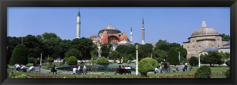 Framed Hagia Sophia, Istanbul, Turkey Print