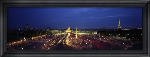 Framed France, Paris, Place de la Concorde Print
