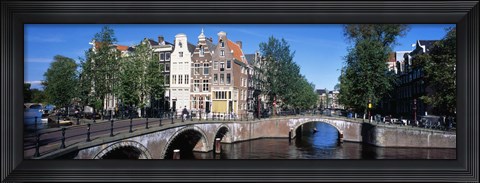 Framed Row Houses, Amsterdam, Netherlands Print