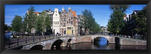 Framed Row Houses, Amsterdam, Netherlands Print