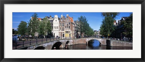 Framed Row Houses, Amsterdam, Netherlands Print