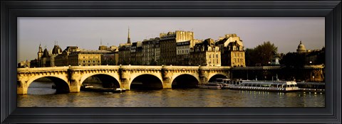 Framed Pont Neuf Bridge, Paris, France Print