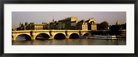 Framed Pont Neuf Bridge, Paris, France Print