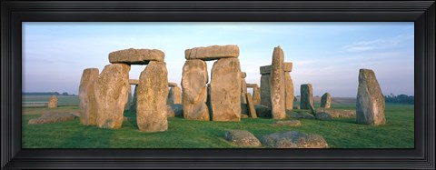 Framed England, Wiltshire, Stonehenge Print