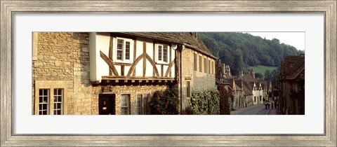 Framed Castle Combe, Wiltshire, England, United Kingdom Print