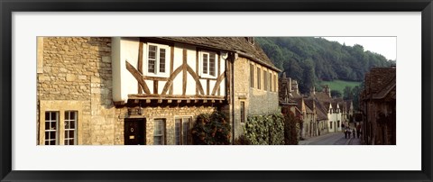 Framed Castle Combe, Wiltshire, England, United Kingdom Print