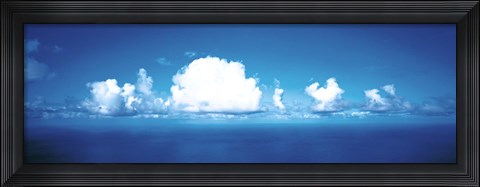 Framed Clouds Over Water Print