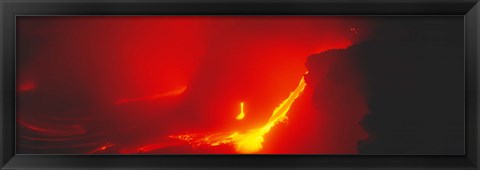 Framed Kilauea Volcano Hawaii HI USA Print