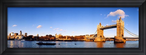 Framed Tower Bridge, London, England, United Kingdom Print