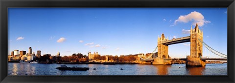 Framed Tower Bridge, London, England, United Kingdom Print