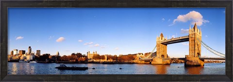 Framed Tower Bridge, London, England, United Kingdom Print
