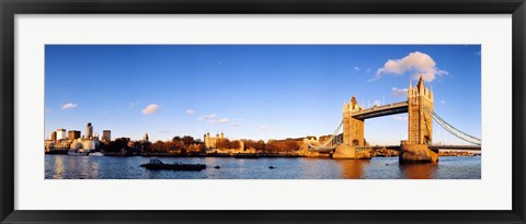 Framed Tower Bridge, London, England, United Kingdom Print