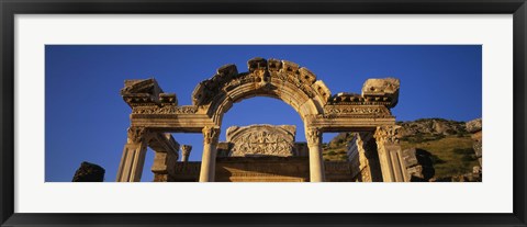 Framed Turkey, Ephesus, temple ruins Print