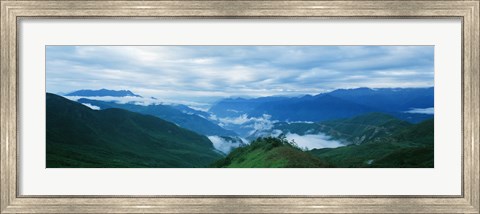 Framed China, Sichuan, Cloud Forest Print