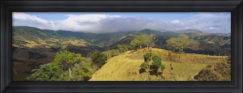 Framed Clouds over mountains, Monteverde, Costa Rica Print