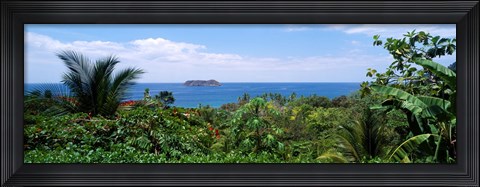 Framed Manuel Antonia National Park nr Quepos Costa Rica Print