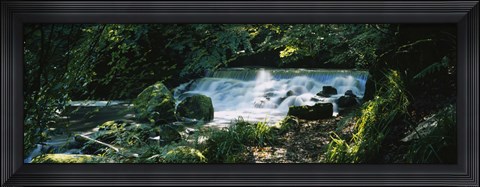 Framed Waterfall, Birks O&#39; Aberfeldy, Perthshire, Scotland Print