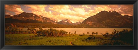 Framed Saint Mary Lake, Montana Print