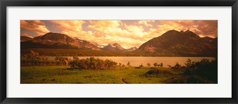 Framed Saint Mary Lake, Montana Print