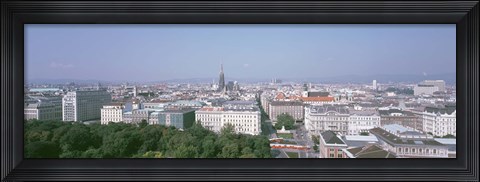 Framed Austria, Vienna, High angle view of the city Print