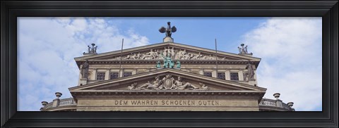 Framed Old Opera, Frankfurt, Germany Print