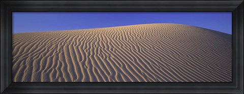 Framed Sand Dunes Death Valley National Park CA USA Print