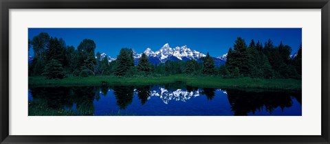 Framed Snake River &amp; Teton Range, Grand Teton National Park Print