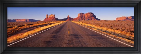 Framed Road Monument Valley, Arizona, USA Print
