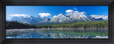 Framed Herbert Lake Banff National Park Canada Print