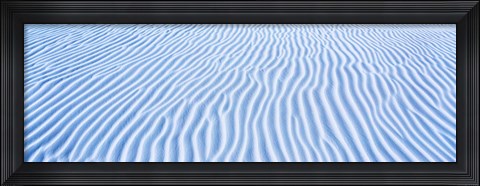 Framed USA, New Mexico, White Sands, dunes Print
