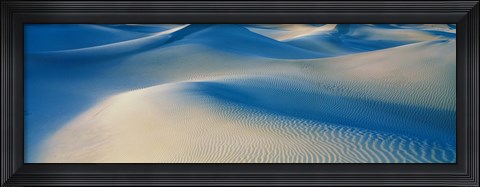 Framed Mesquite Flats Death Valley National Park CA USA Print