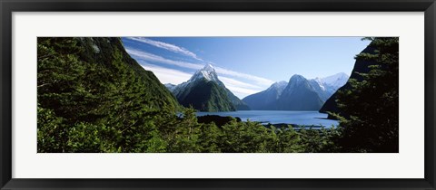 Framed Milford Sound, Fiordland National Park, New Zealand Print