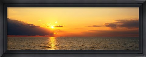Framed Lake Erie NY USA Print