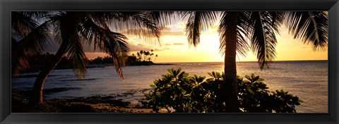 Framed Kohala Coast, Hawaii, USA Print