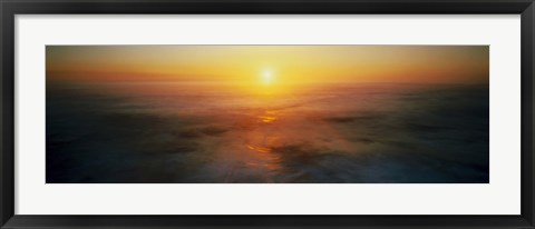 Framed Sunset OR USA Print