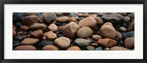 Framed Rocks Acadia National Park ME USA Print