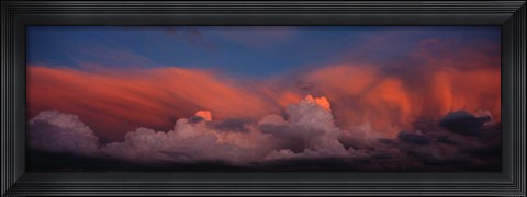 Framed Sunset UT USA Print