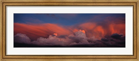 Framed Sunset UT USA Print