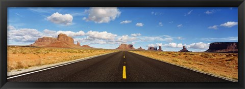 Framed Road, Monument Valley, Arizona, USA Print