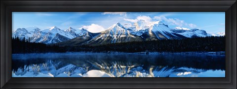 Framed Herbert Lake, Banff National Park, Alberta, Canada Print