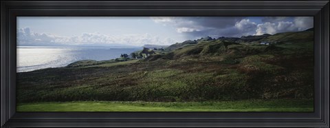 Framed Clouds over a landscape, Isle Of Skye, Scotland Print