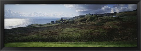 Framed Clouds over a landscape, Isle Of Skye, Scotland Print