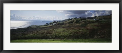 Framed Clouds over a landscape, Isle Of Skye, Scotland Print