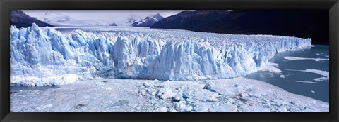 Framed Glacier, Moreno Glacier, Argentine Glaciers National Park, Santa Cruz, Patagonia, Argentina Print